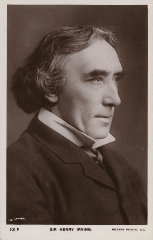 Sir Henry Irving, angol színpadi színész alkotó: English Photographer