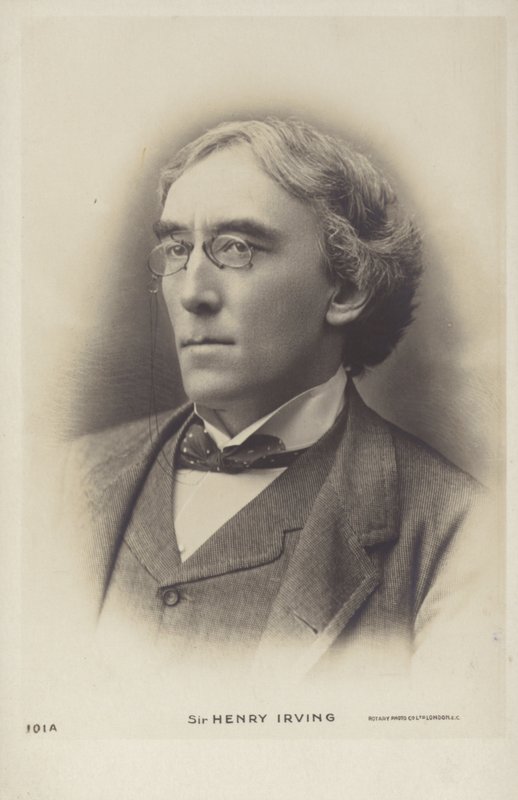 Sir Henry Irving, angol színpadi színész alkotó: English Photographer