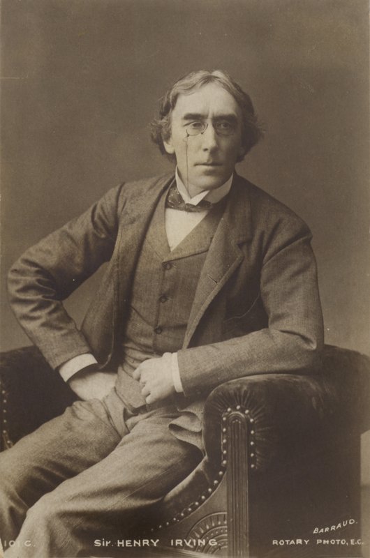 Sir Henry Irving, angol színpadi színész alkotó: English Photographer