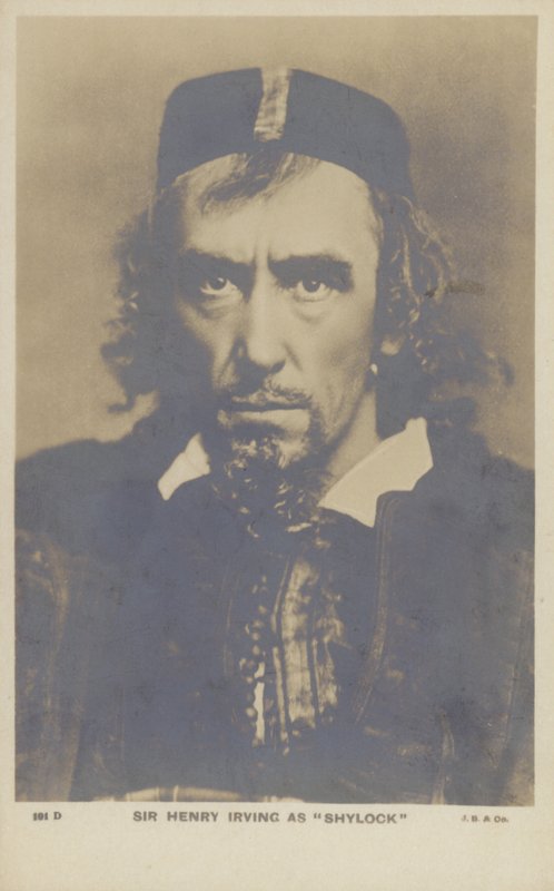 Sir Henry Irving, angol színpadi színész alkotó: English Photographer