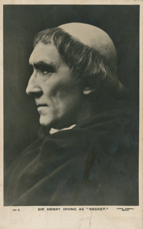 Sir Henry Irving mint Becket alkotó: English Photographer