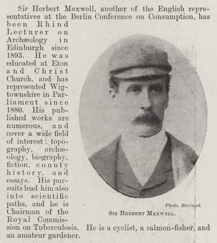 Sir Herbert Maxwell alkotó: English Photographer