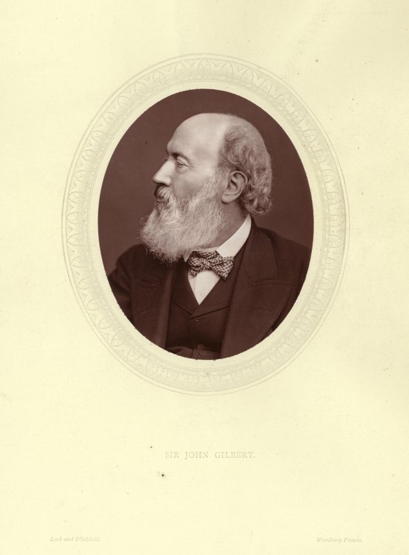 Sir John Gilbert angol művész, illusztrátor és metsző alkotó: English Photographer
