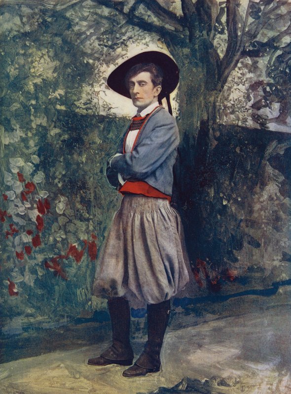 Sir Johnston Forbes-Robertson Júdás szentsége című művében alkotó: English Photographer
