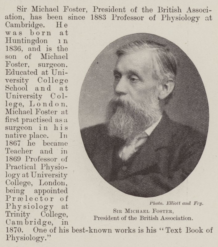 Sir Michael Foster, a Brit Szövetség elnöke alkotó: English Photographer