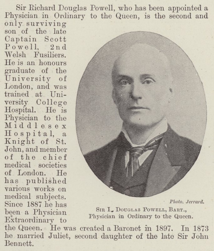 Sir R. Douglas Powell, Baronet, a királynő rendes orvosa alkotó: English Photographer
