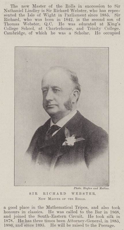Sir Richard Webster, a tekercsek új mestere alkotó: English Photographer