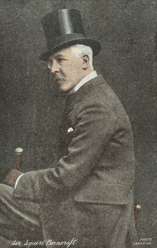 Sir Squire Bancroft (színes fotó) alkotó: English Photographer