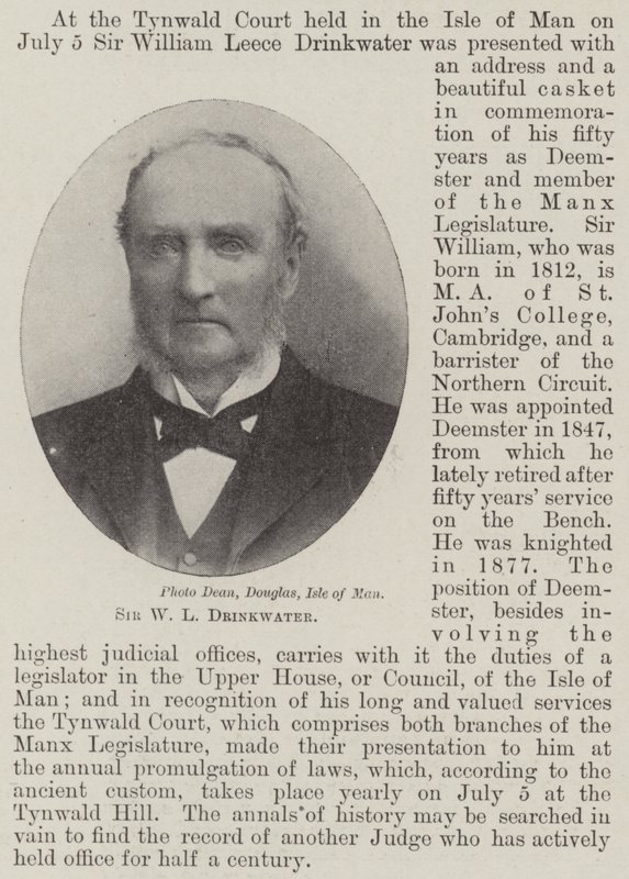 Sir W L Drinkwater alkotó: English Photographer