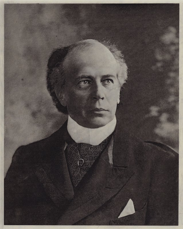 Sir Wilfrid Laurier (fekete-fehér fotó) alkotó: English Photographer