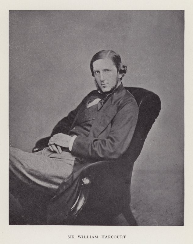 Sir William Harcourt alkotó: English Photographer