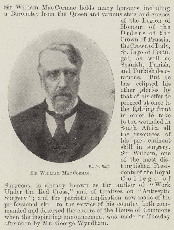 Sir William MacCormac alkotó: English Photographer