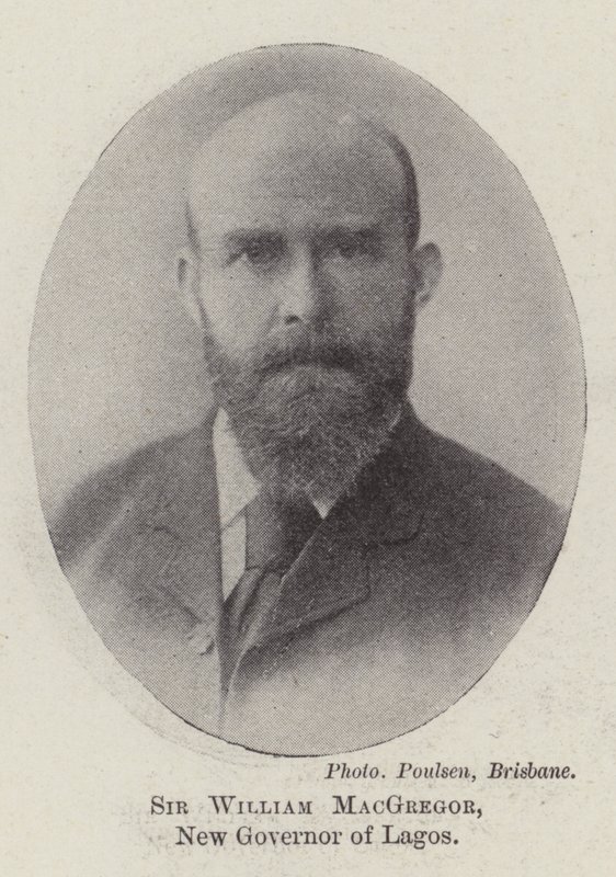 Sir William MacGregor, Lagos új kormányzója alkotó: English Photographer