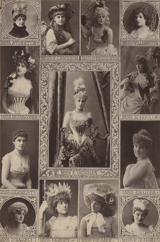 Néhány vezető színésznő, A csoport alkotó: English Photographer