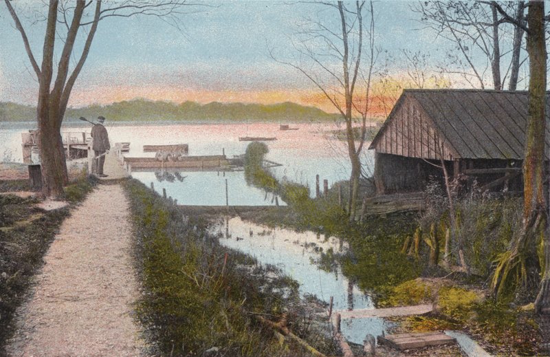Sportsmen Staithe, Ormesby Broad alkotó: English Photographer