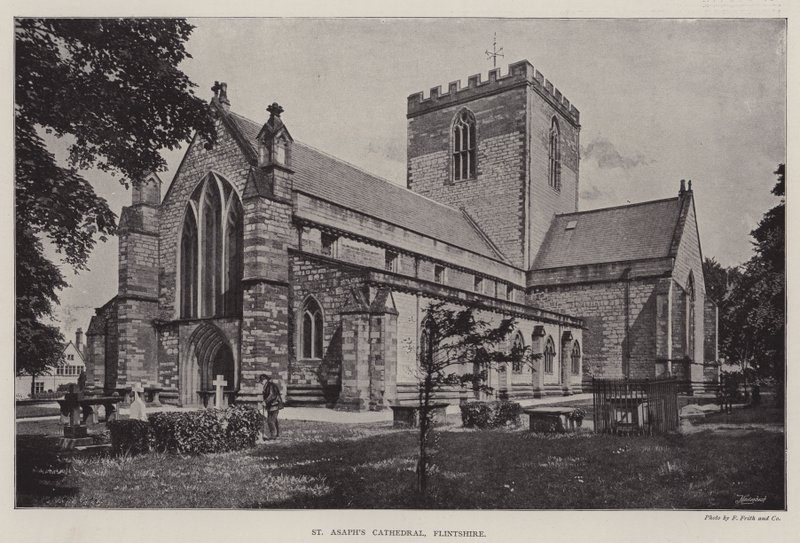 St Asaphs Cathedral, Flintshire alkotó: English Photographer