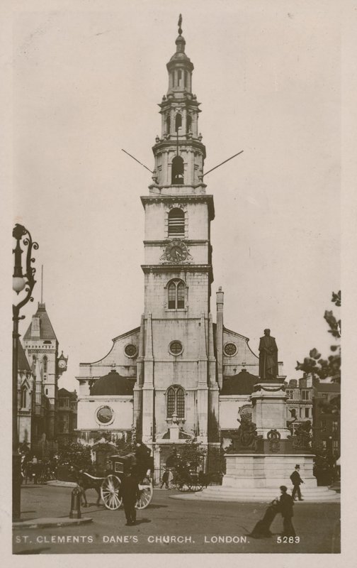 St Clements Danes templom, London alkotó: English Photographer