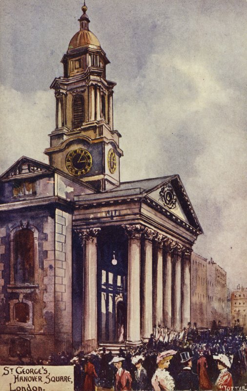 St Georges, Hanover Square, London alkotó: English Photographer