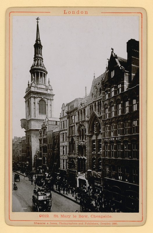 St Mary le Bow, Cheapside, London alkotó: English Photographer