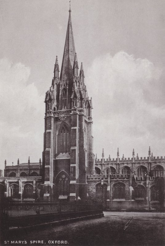 St Marys Spire, Oxford alkotó: English Photographer