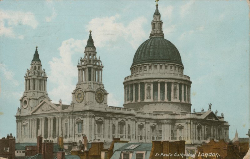St Pauls Cathedral, London alkotó: English Photographer