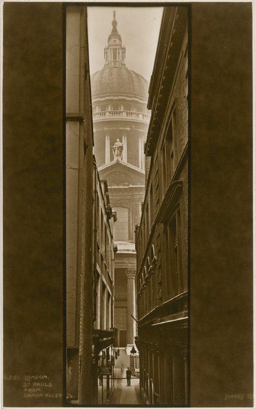 Szent Pál-székesegyház a Canon Alley felől alkotó: English Photographer