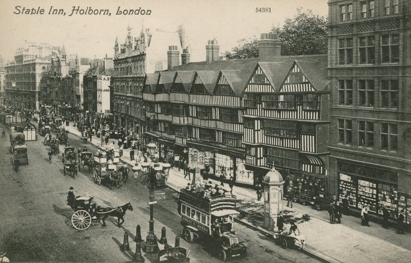Staple Inn, Holborn, London alkotó: English Photographer