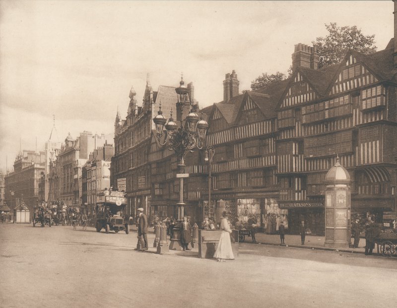 Staple Inn, Holborn, London, XX. század eleje alkotó: English Photographer