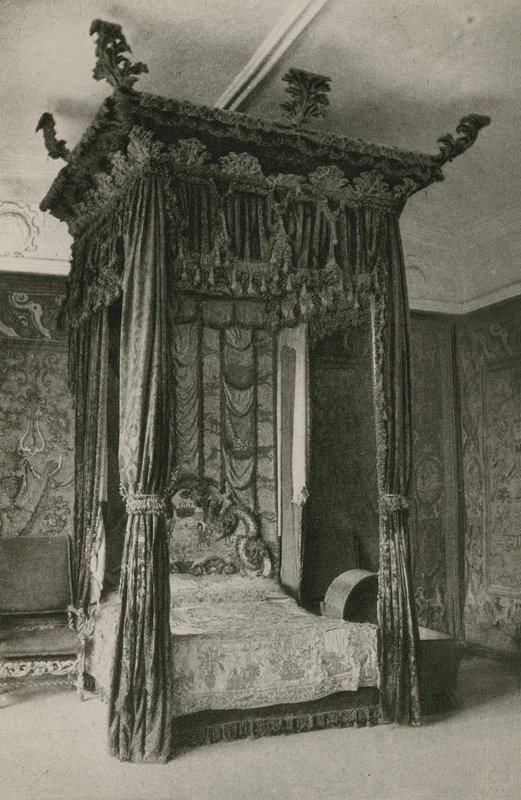 Állami hálószoba, Haddon Hall alkotó: English Photographer