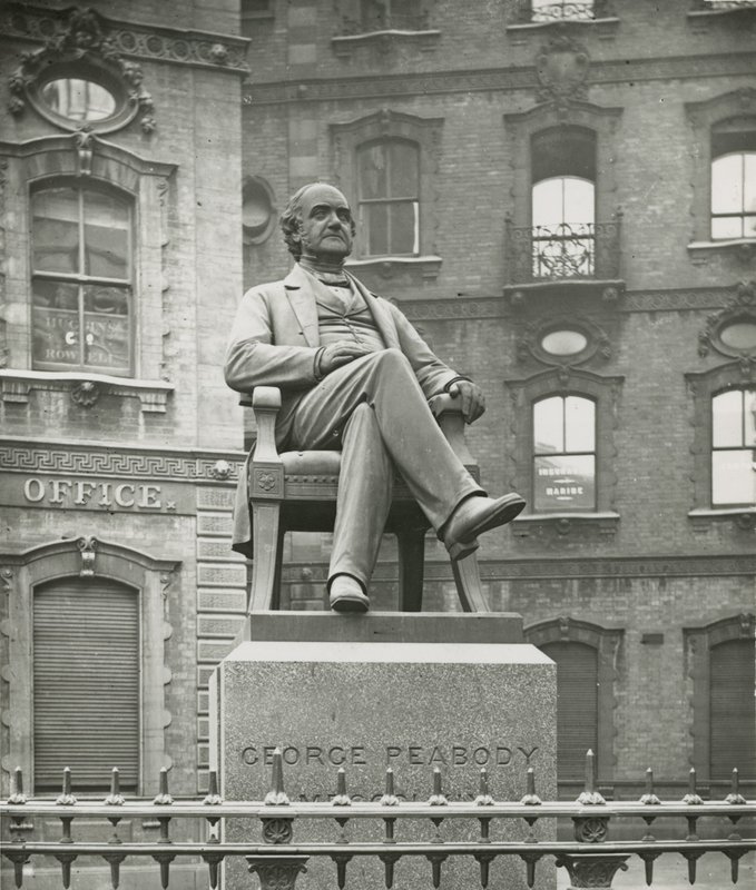 George Peabody szobra alkotó: English Photographer