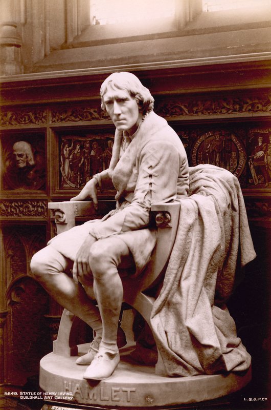 Henry Irving szobra alkotó: English Photographer