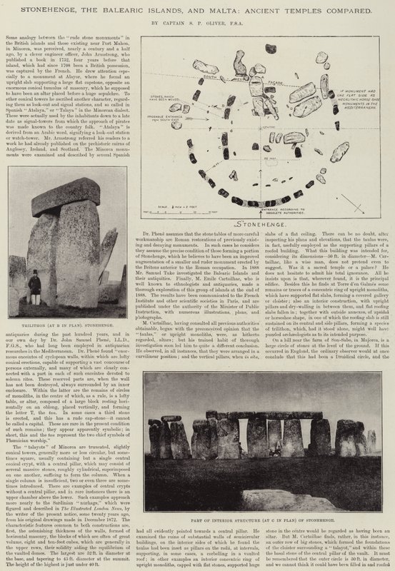 Stonehenge, a Baleár-szigetek és Málta, az ókori templomok összehasonlítása alkotó: English Photographer