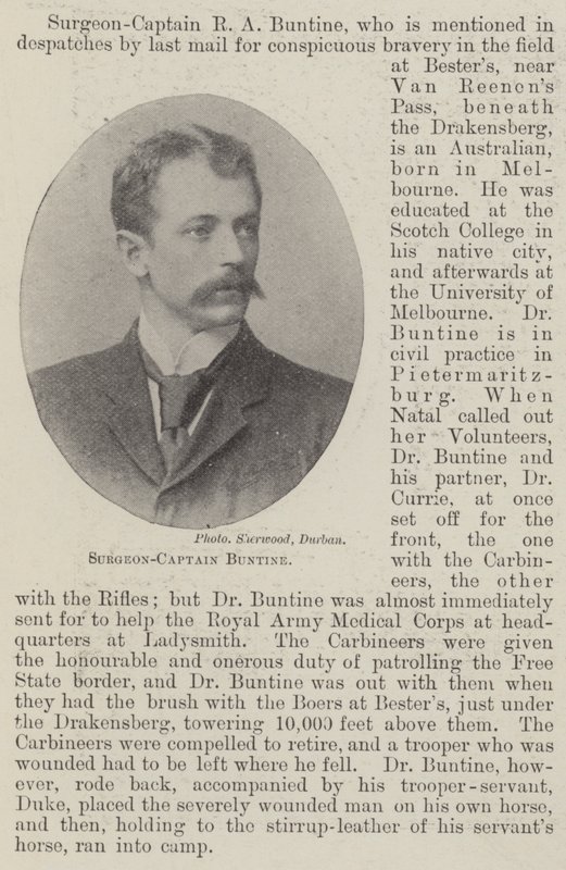 Buntine sebész-kapitány alkotó: English Photographer