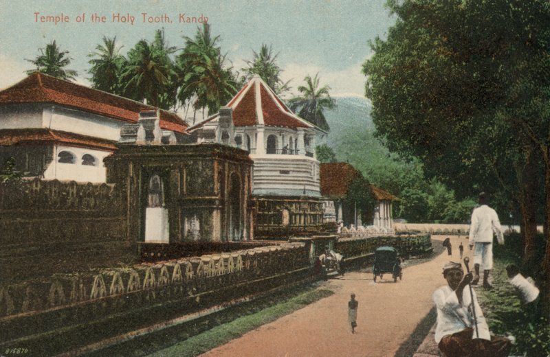 A Szent Fog temploma, Kandy, Ceylon (fotó) alkotó: English Photographer