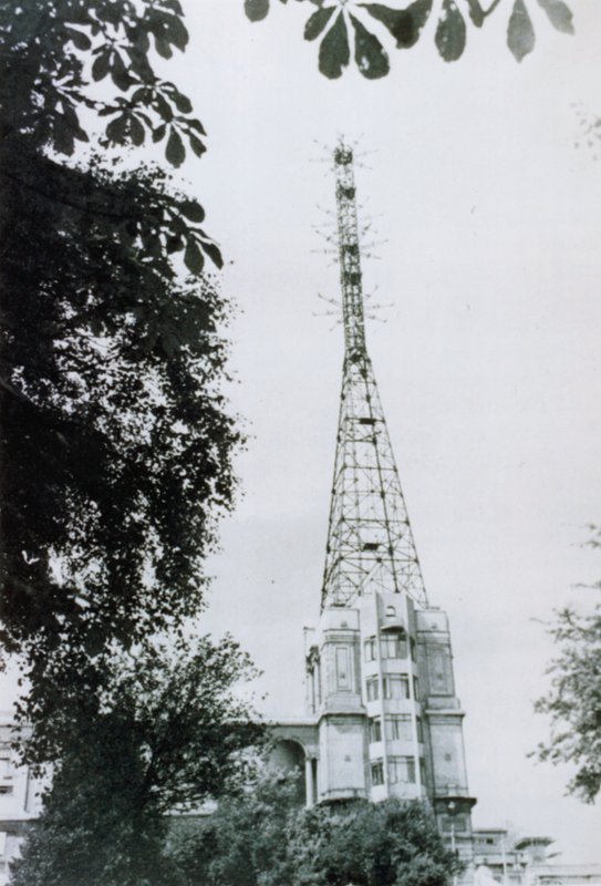 Az Alexandra Palace televízió antennája alkotó: English Photographer