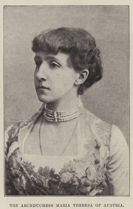 Mária Terézia osztrák főhercegnő alkotó: English Photographer
