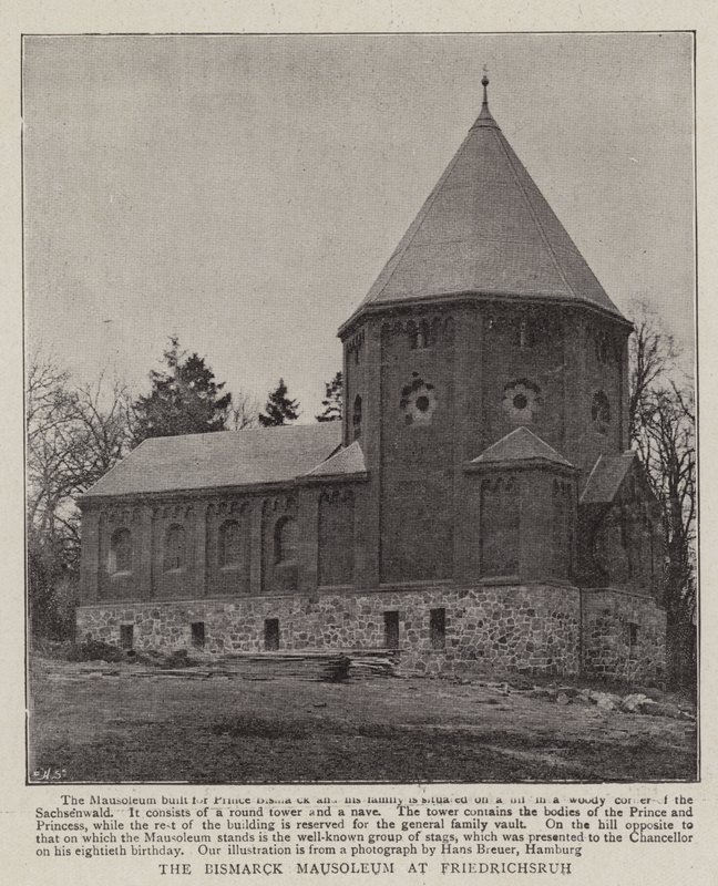 A Bismarck-mauzóleum Friedrichsruh-ban alkotó: English Photographer
