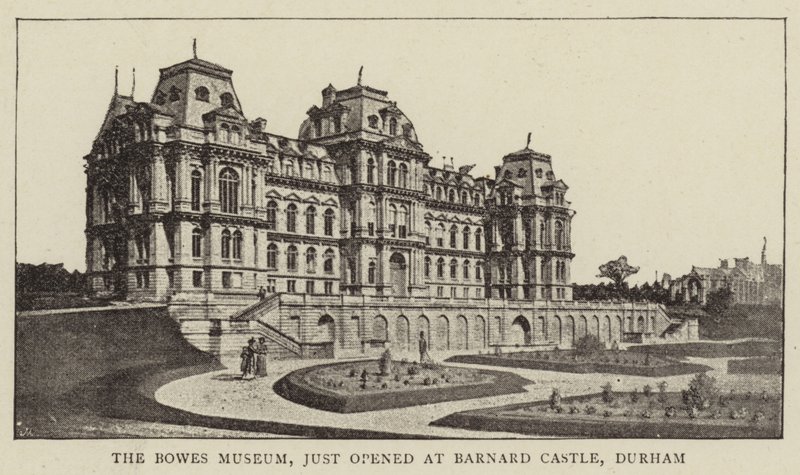 A Bowes Múzeum, amelyet most nyitottak meg a durhami Barnard kastélyban alkotó: English Photographer