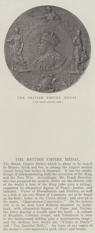 A Brit Birodalom érem alkotó: English Photographer