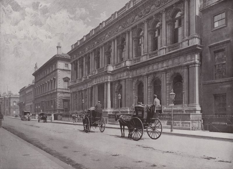 Carlton és Reform Clubs, Pall Mall alkotó: English Photographer
