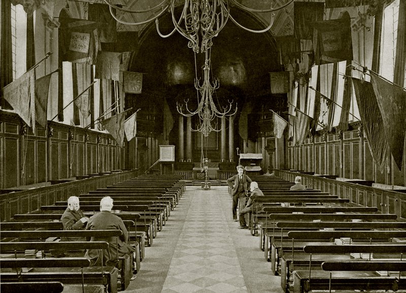 The Chapel, Chelsea Hospital (f/w fotó) alkotó: English Photographer