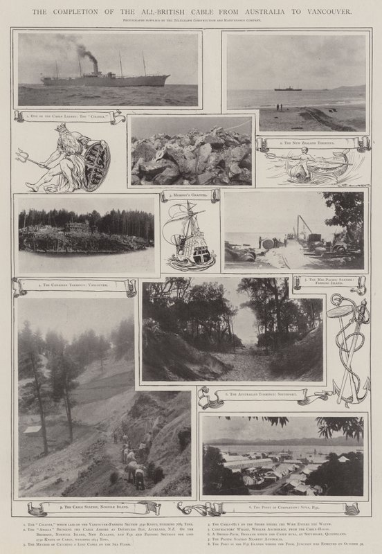A teljes brit kábel Ausztráliától Vancouverig elkészült alkotó: English Photographer