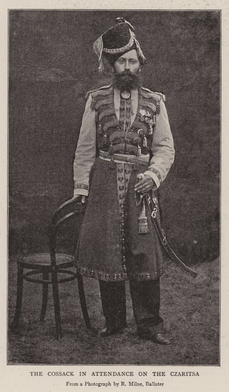 A kozák jelenléte a Czaritsán alkotó: English Photographer