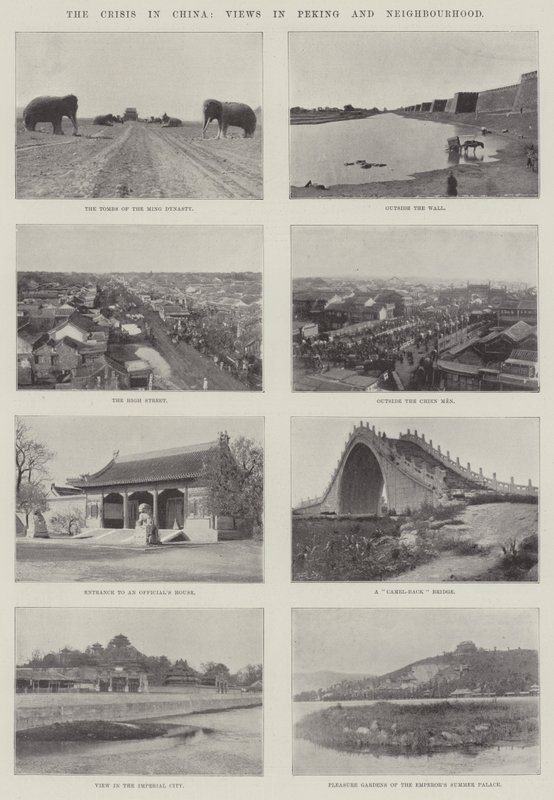 A válság Kínában, kilátás Pekingben és a szomszédságban alkotó: English Photographer