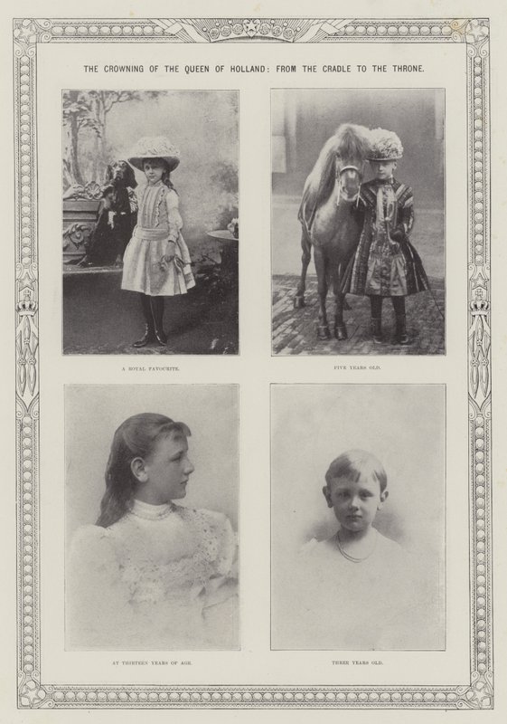 Hollandia királynőjének megkoronázása a bölcsőtől a trónig alkotó: English Photographer