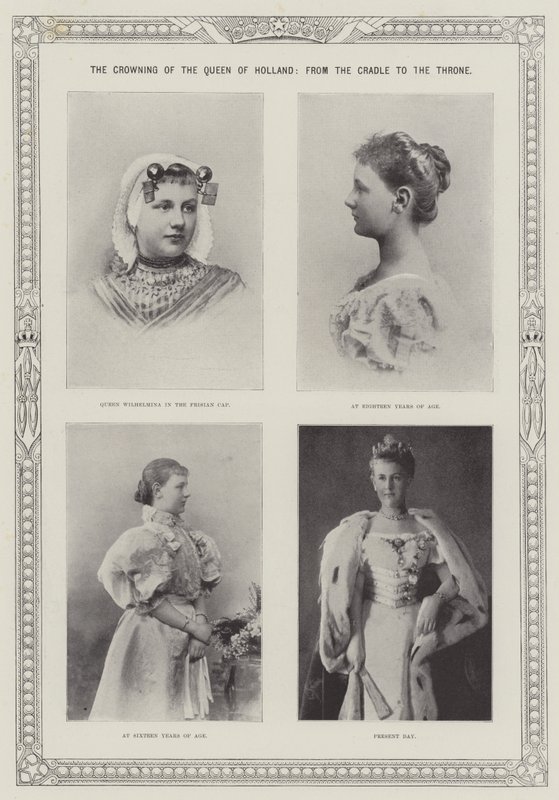 Hollandia királynőjének megkoronázása a bölcsőtől a trónig alkotó: English Photographer