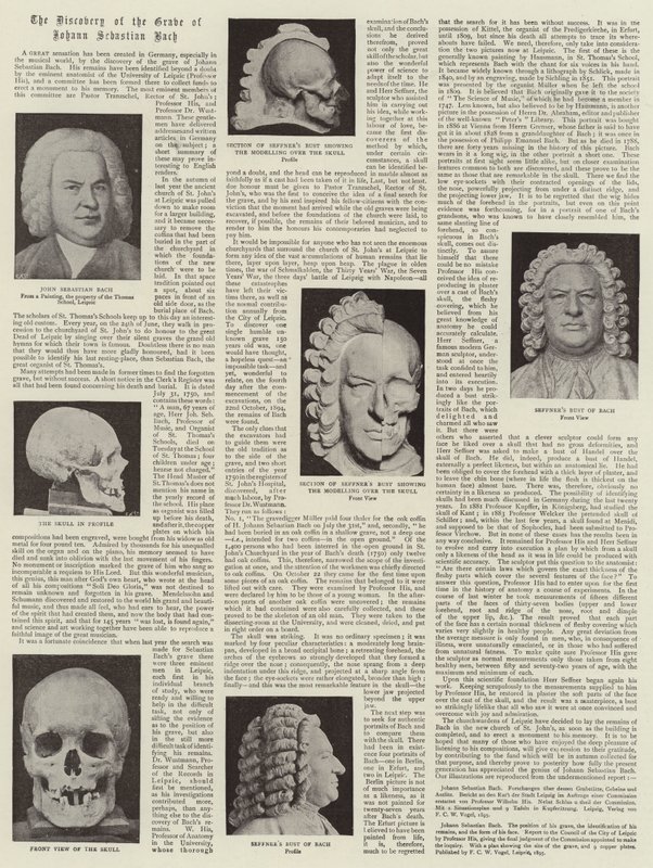 Johann Sebastian Bach sírjának felfedezése alkotó: English Photographer