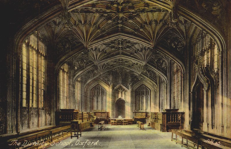 The Divinity School, Oxford (színes fotó) alkotó: English Photographer