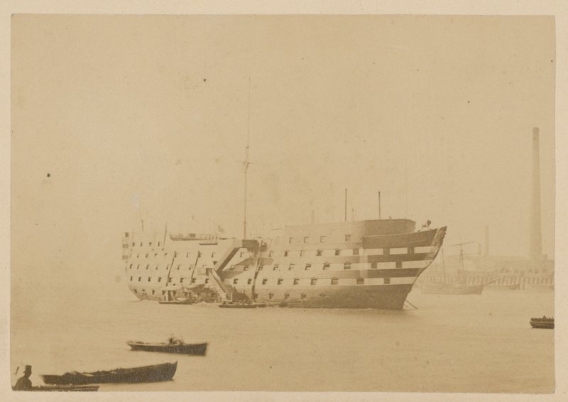 A Dreadnought, Greenwich alkotó: English Photographer