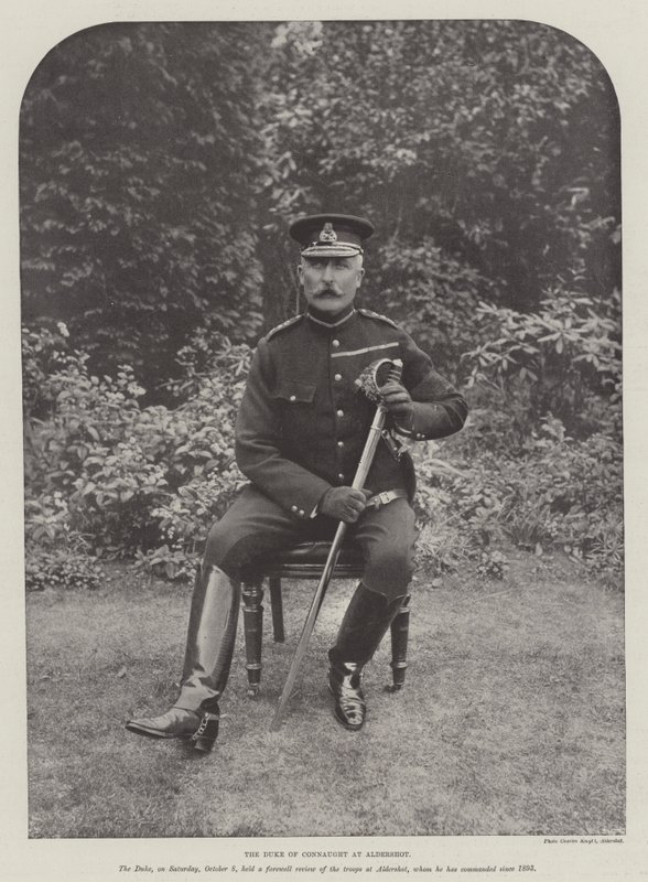 Connaught hercege Aldershotban alkotó: English Photographer